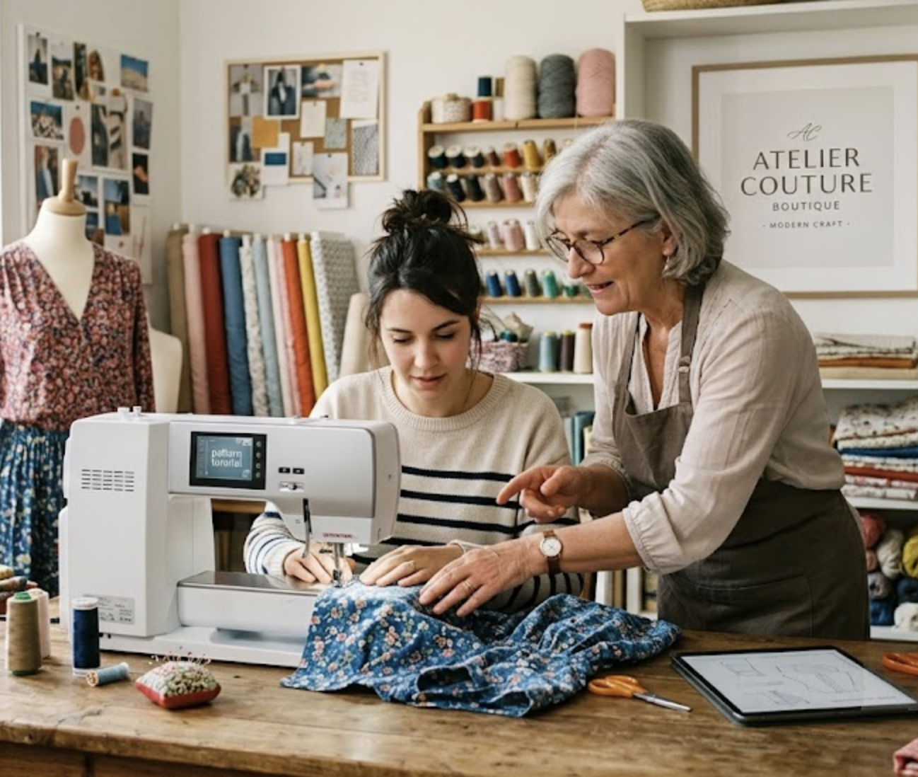 Cours de couture - Intermédiaire