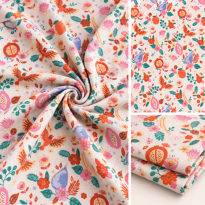 Tissu Coton – Motif fleuris à partir de 50cm