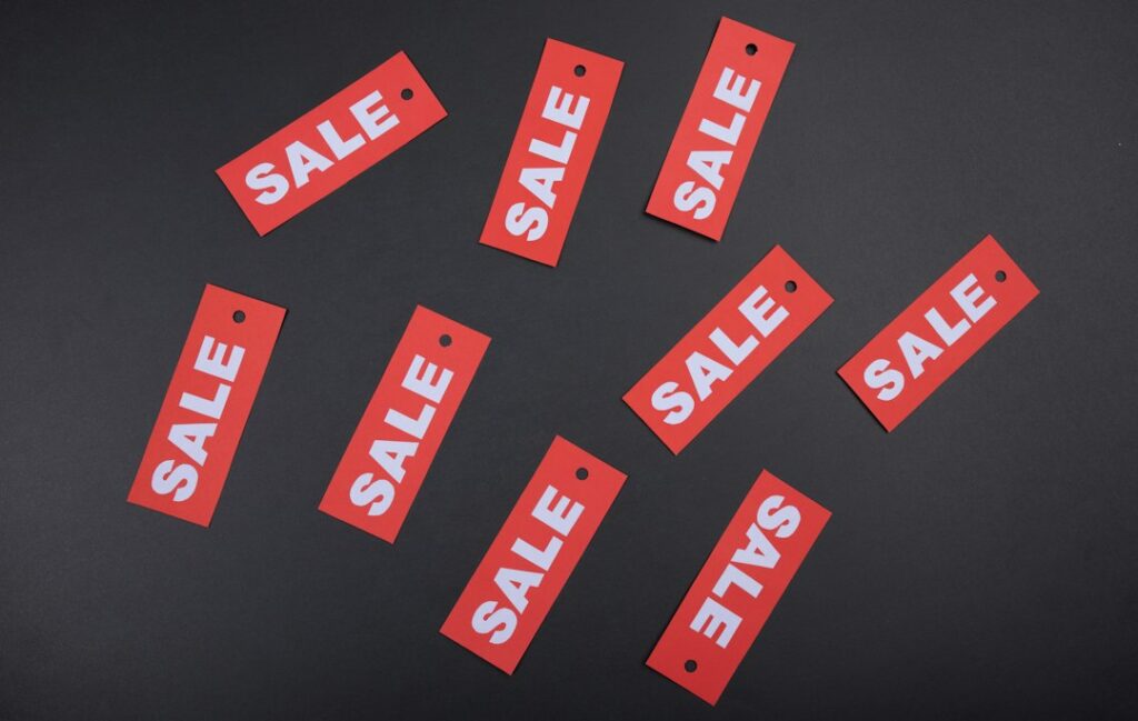 Étiquettes de promotion