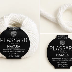 Fil coton Plassard Nayara blanc