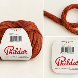 Fil Phildar Phil Eucalyptus acajou