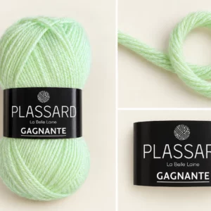Laine Plassard Gagnante vert menthe